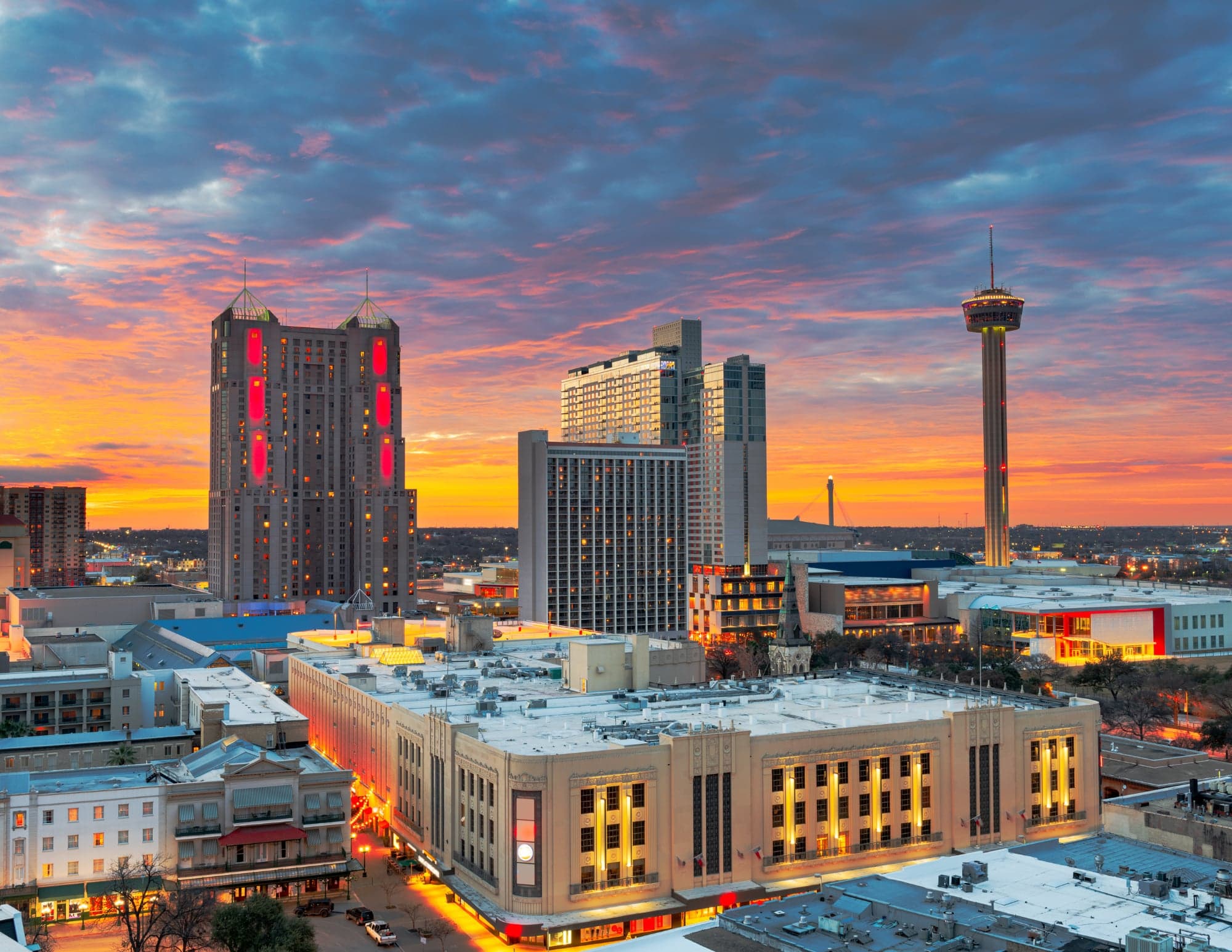 San Antonio market scenery